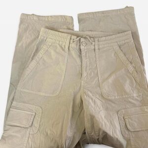 American Eagle Outfitters Beige Cargo Pants